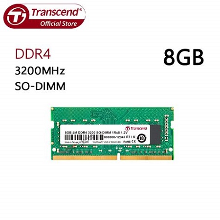 DDR4 8GB Transcend (3200) SO-DIMM NB